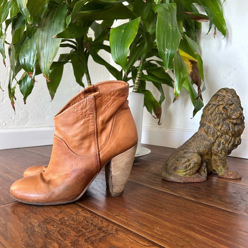 Italian handmade leather boots 39